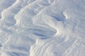 Background of snow dunes and drifts. Royalty Free Stock Photo