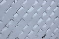 Background from a snow fence. Winter garden. Royalty Free Stock Photo