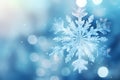 Winter background. Holiday glowing backdrop. Blurred bokeh Royalty Free Stock Photo