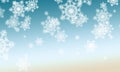 Background with snowflakes