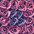 Background of SOAP roses