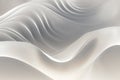 Background with soft, light colors of gray, white, and beige and waves resembling sand dunes, evoking a feeling of serenity and