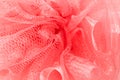 Background Soft pink bath sponge Royalty Free Stock Photo