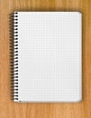 Background from spiral notebook Royalty Free Stock Photo