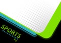 Background in Sport Style with Silver Squared Pattern