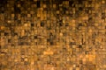 Background with squares - golden tile