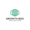 Growth Box Logo Concept
