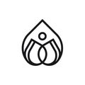 Olive Drop Life Logo Design Inspiration