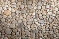 Background - Stacked Stone Wall with Shade.