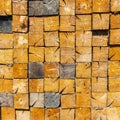 Background of Stacked Wood Cut Royalty Free Stock Photo