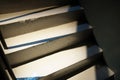 stair with shadow and light Royalty Free Stock Photo