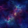 Background with stars. Galaxy Outer Space Colorful Nebula. Star Field Background. Royalty Free Stock Photo