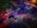 background with stars nebula natural beautiful