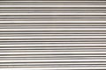 Background of steel rolling shutter