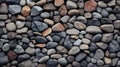 Background with stone pebbles