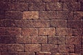 Background of stone wall made with blocks, Vintage background wallpaper