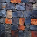 Background of stone wall texture,  Abstract background and texture for design Royalty Free Stock Photo