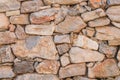 Background of stone wall texture photo. Greek ancient wall texture. Royalty Free Stock Photo