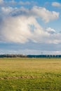 Background of storm clouds after a thunder-storm Royalty Free Stock Photo