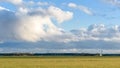 Background of storm clouds after a thunder-storm Royalty Free Stock Photo