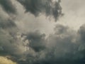 Stormy sky background Royalty Free Stock Photo