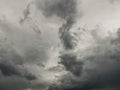 Stormy sky background Royalty Free Stock Photo