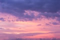 Background Of Stratocumolus Clouds Twilight