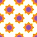 Background in the style of 60x. Psychedelic seamless pattern. Hi Royalty Free Stock Photo