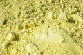 Background of Sulphur Texture Royalty Free Stock Photo