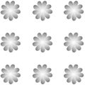 Background of summer in grayscale, curve 071 Royalty Free Stock Photo