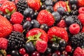 Tasty berries on background , close-up