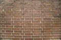 Background of terracotta decorative brick wall. Textures backgrounds Royalty Free Stock Photo