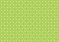 Textile green four leaf leaf pattern Royalty Free Stock Photo