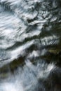 Abstract detail of wild water surface Royalty Free Stock Photo