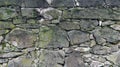 Background, texture - ancient masonry at the base of the castle Royalty Free Stock Photo