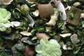 Background texture of aromatic potpourri