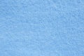 Background texture of blue pattern knitted fabric made of cotton or wool. close up Royalty Free Stock Photo