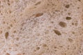 Background or texture. Bread, close-up. crumb. Close up texture of a sliced Wheat Bread Royalty Free Stock Photo