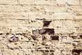 Background texture of brick wall with chipping paint Royalty Free Stock Photo