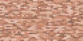 Background texture with brown brick wall