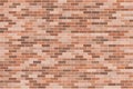 Background texture with brown brick wall