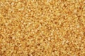 Background texture of brown cane sugar crystals Royalty Free Stock Photo