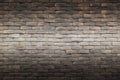 Background texture dark black grange brick wall Royalty Free Stock Photo