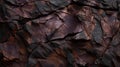 Background Texture Dark Chert Natural Siliceous Surface Sedimentary Stone Pattern Generative AI