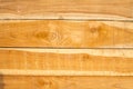 Background and texture detail of teak wood plank surface