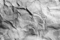 Background and texture of Dirty grey crumpled paper