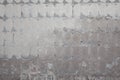 Background Texture: Empty Bathroom Wall with Removed Tiles for Renovation and Remodeling Project Royalty Free Stock Photo
