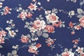 Background texture fabric floral pattern