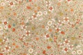 Background texture fabric floral pattern