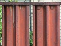 background texture fence metal paint red